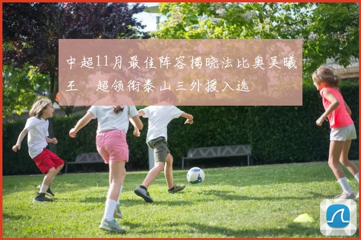 中超11月最佳阵容揭晓法比奥吴曦王燊超领衔泰山三外援入选