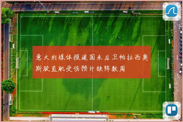 意大利媒体报道国米后卫帕拉西奥斯股直肌受伤预计缺阵数周